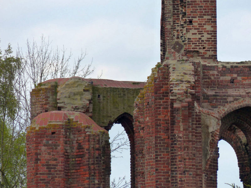 Ruine Gramzow Mauerwerk