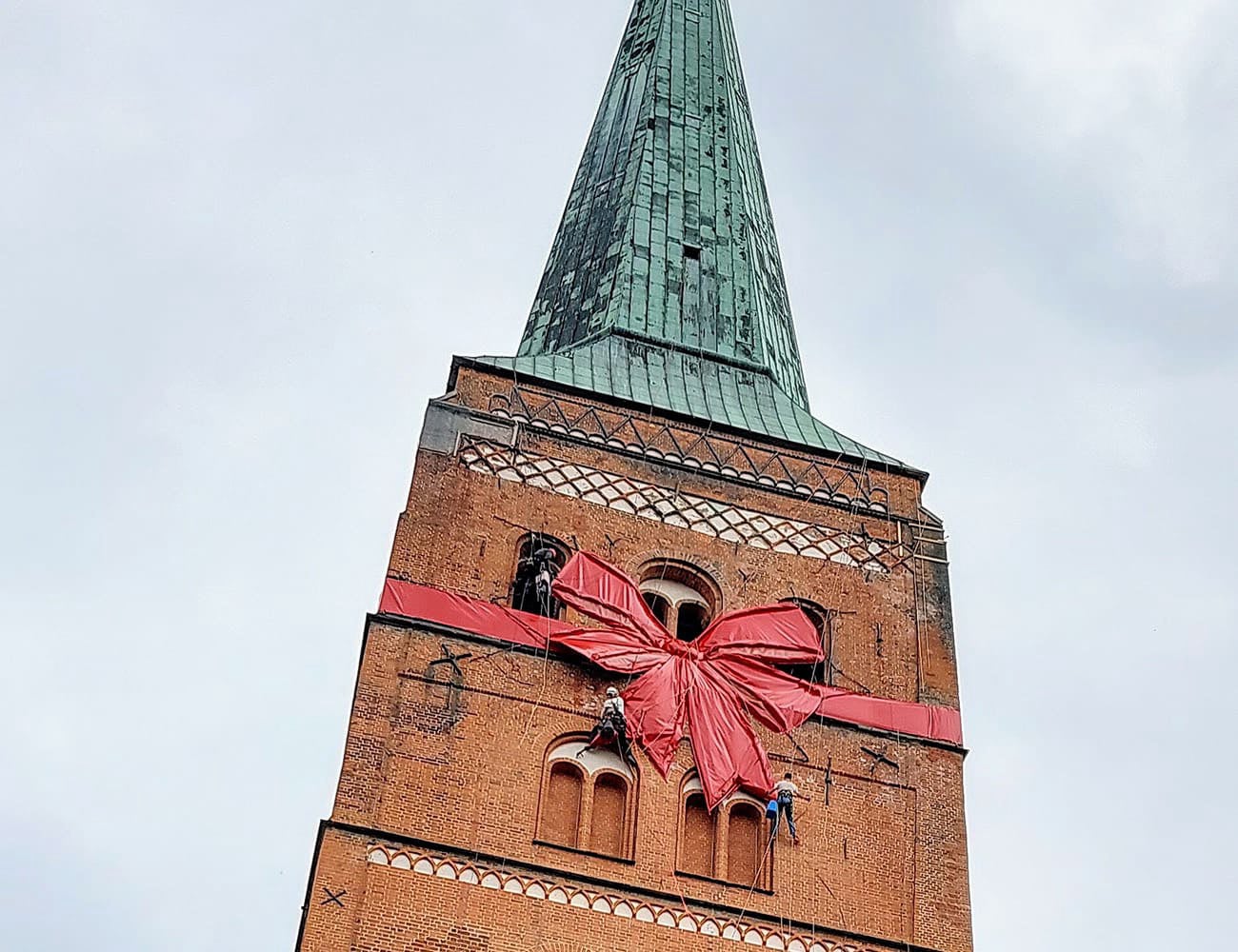 Lübeck Dom Schleife Höhenarbeit